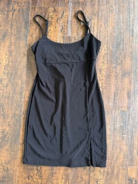 Carabella Collection Black Dress with Adjustable Straps